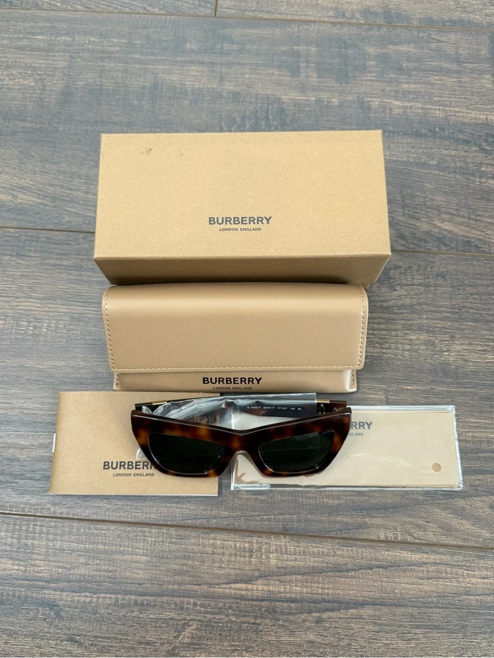Burberry 51mm Cat Eye Sunglasses